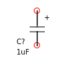 Polarized Capacitor